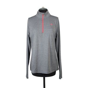 Under Armour women's semi fitted 1/4 zip mock neck heat gear performance top‎